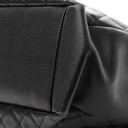 Chanel Caviar Quilted Grand Shopping Tote GST Black 10 of 11