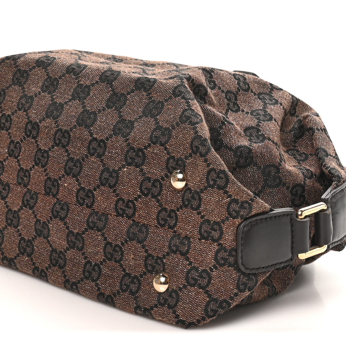 Gucci Monogram Small Boston Dark Brown 10 of 10