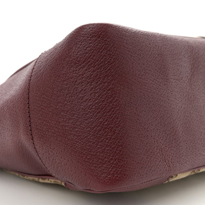 Gucci Monogram Small Bree Zippered Tote Red 9 of 10