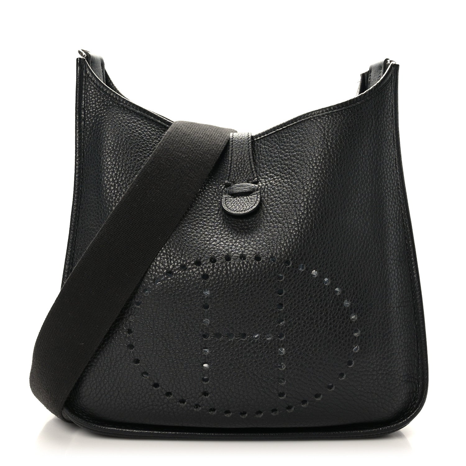 Hermes Taurillon Clemence Evelyne GM Black 1 of 11