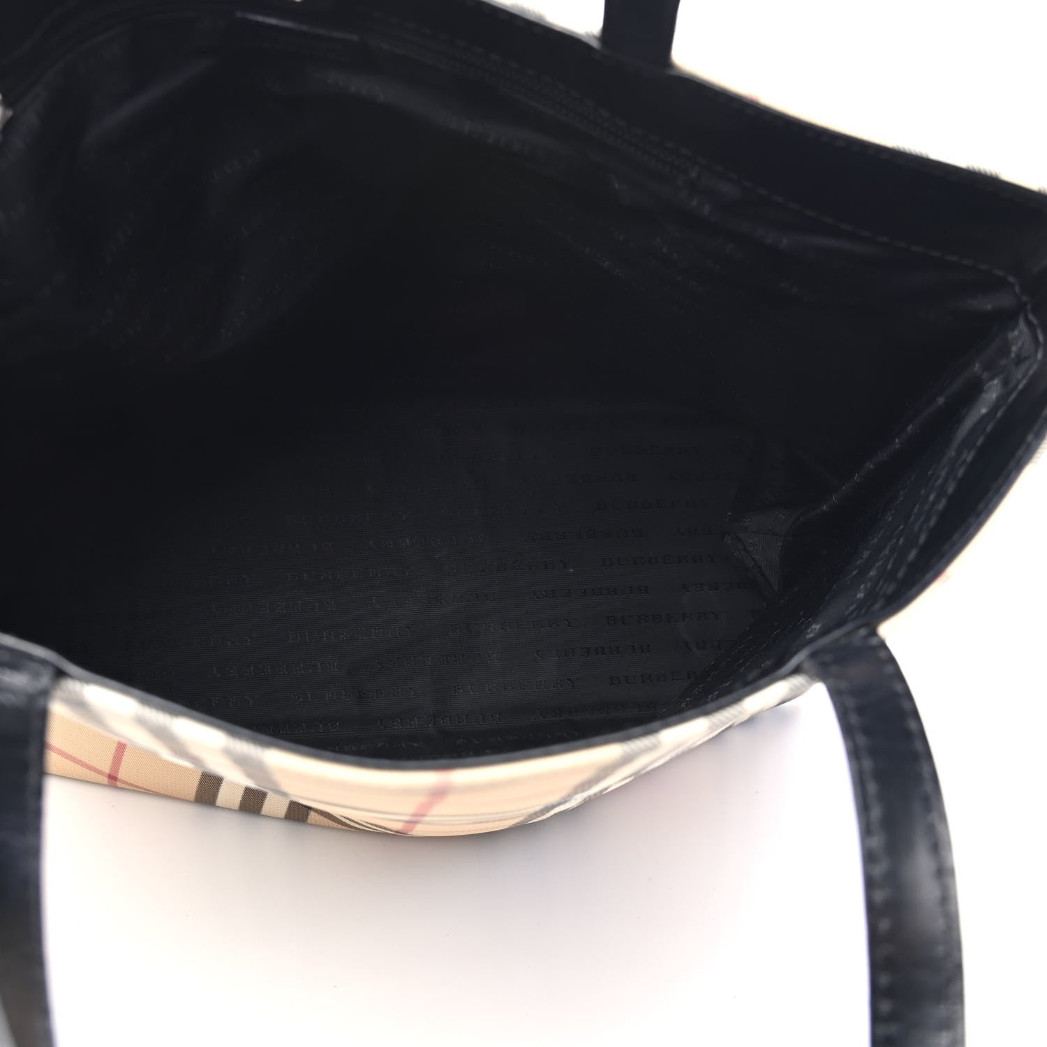 Burberry House Check Medium Tote Black 5 of 9