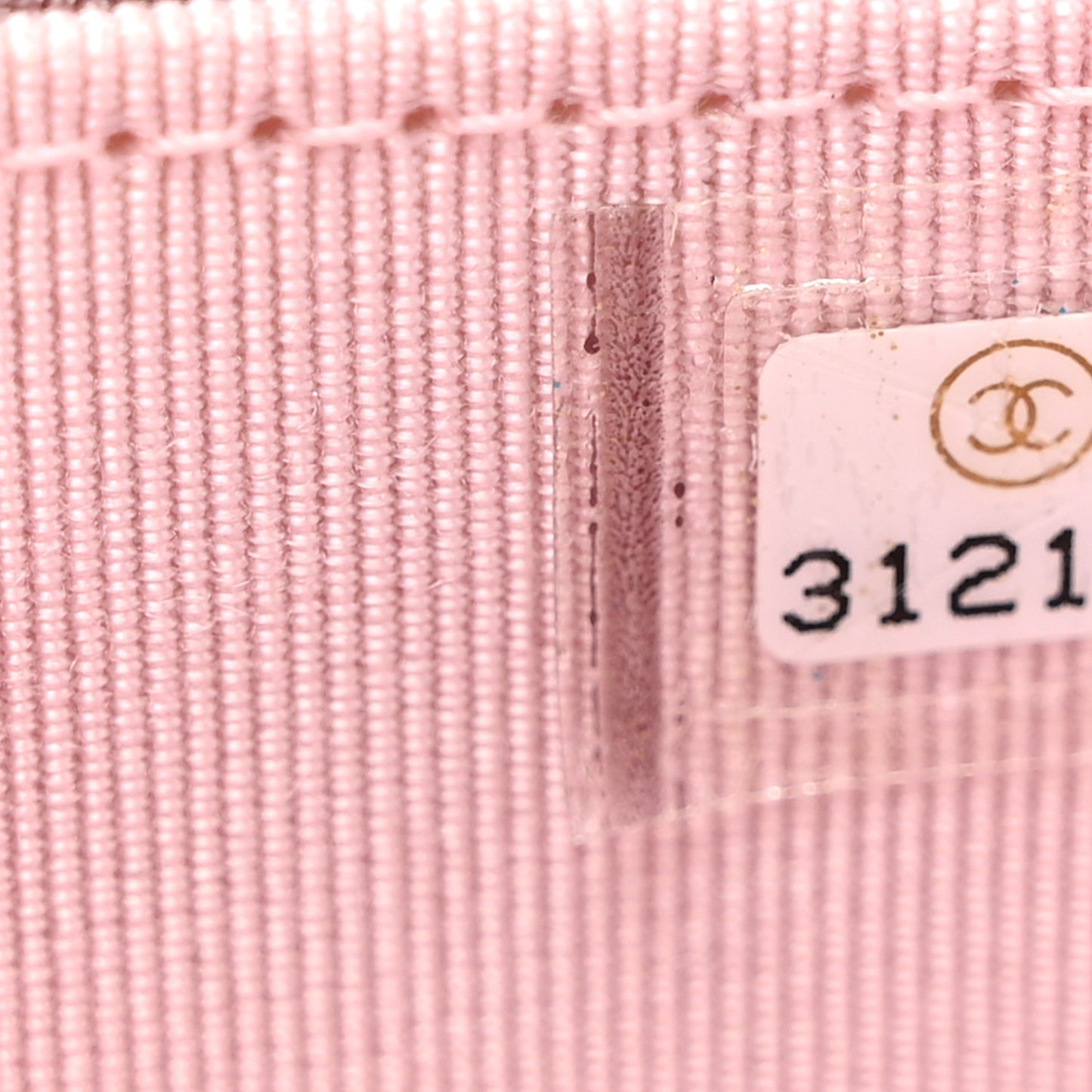 Caviar Quilted Zip Coin Purse Light Pink