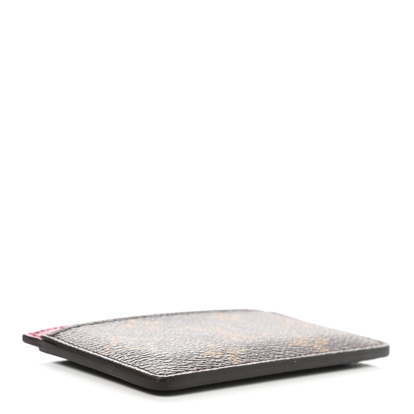 Monogram Card Holder Fuchsia