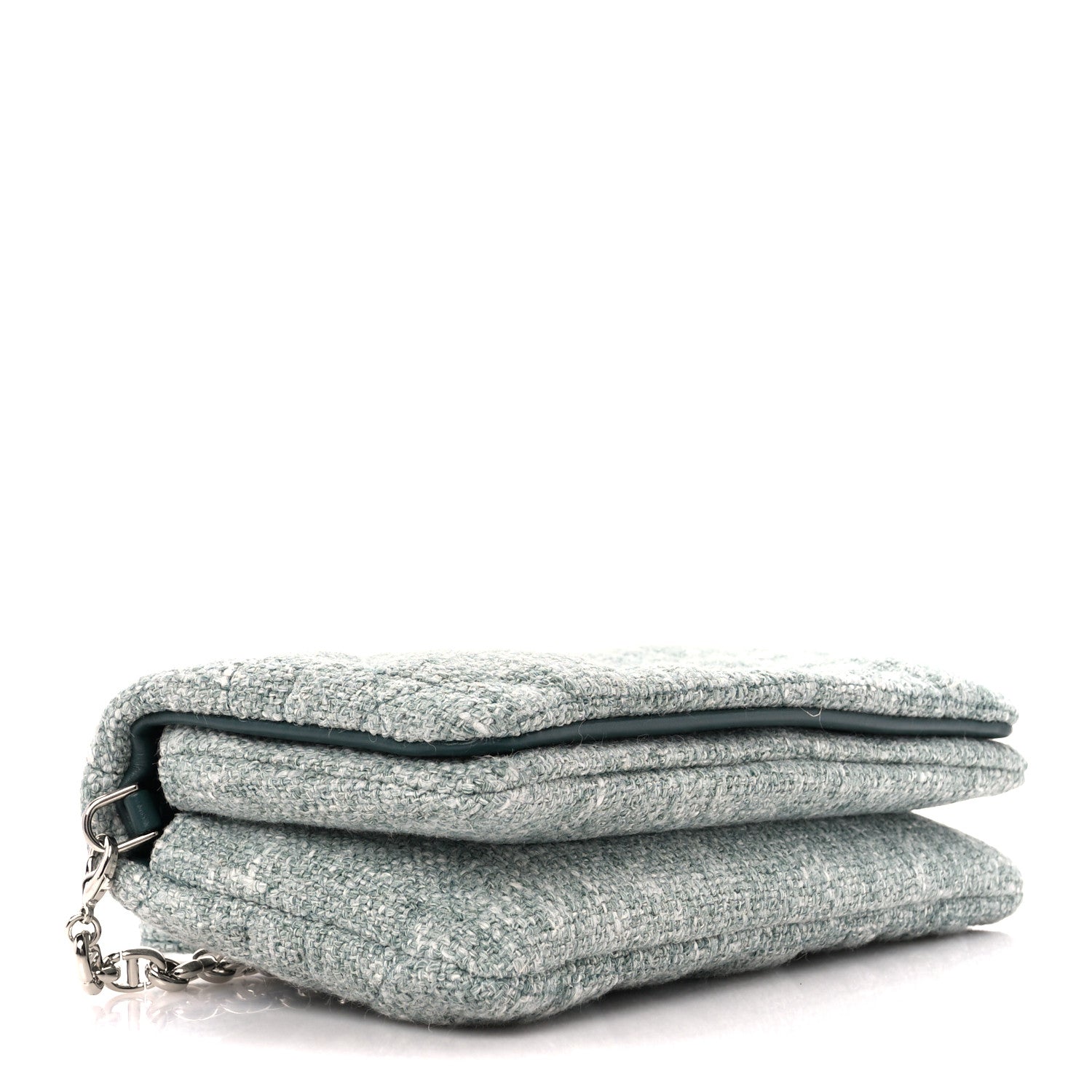 Christian Dior Canvas Macrocannage Caro Pouch Green Multicolor 4 of 11