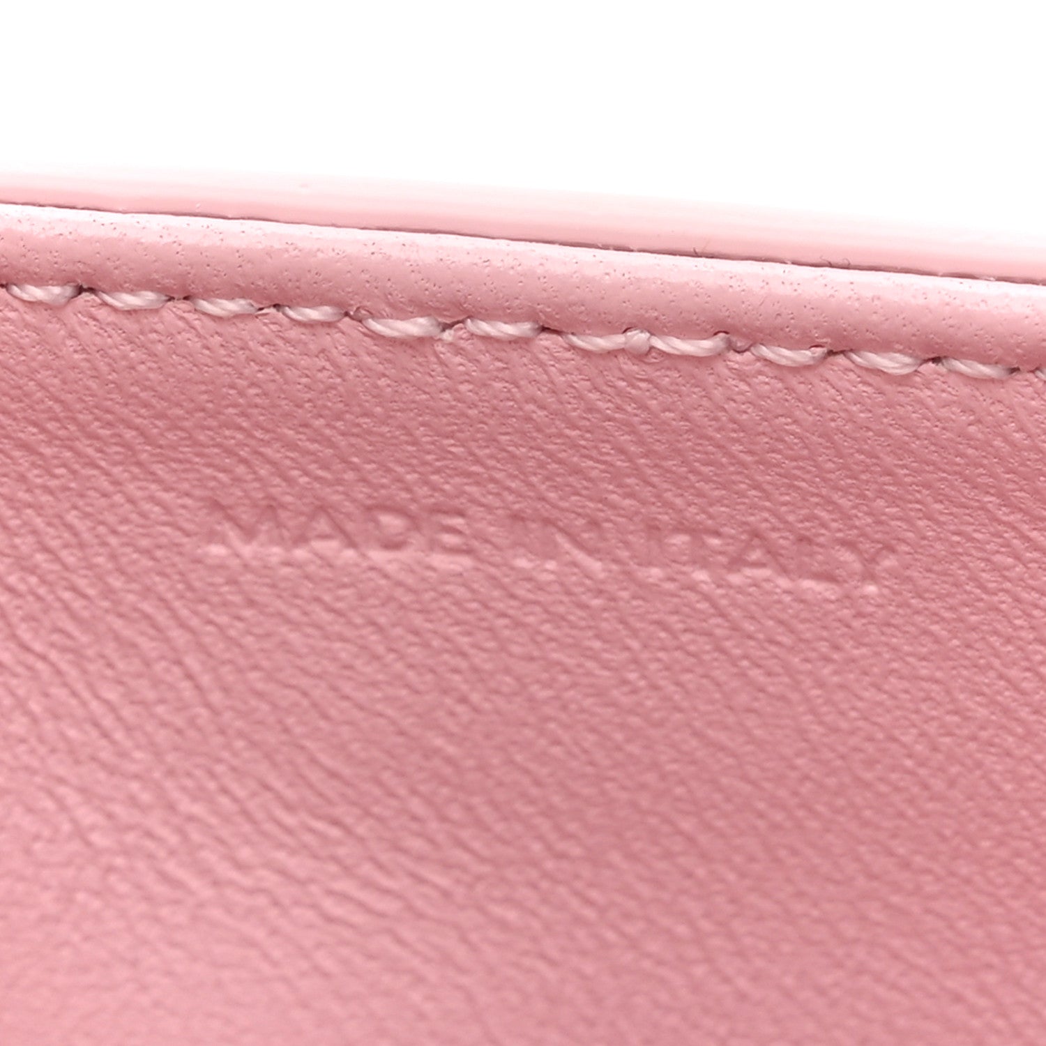 Celine Shiny Calfskin Triomphe Mini Besace Clea Light Pink 7 of 12