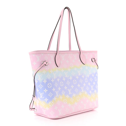 Louis Vuitton Monogram Escale Neverfull MM Pastel 4 of 13