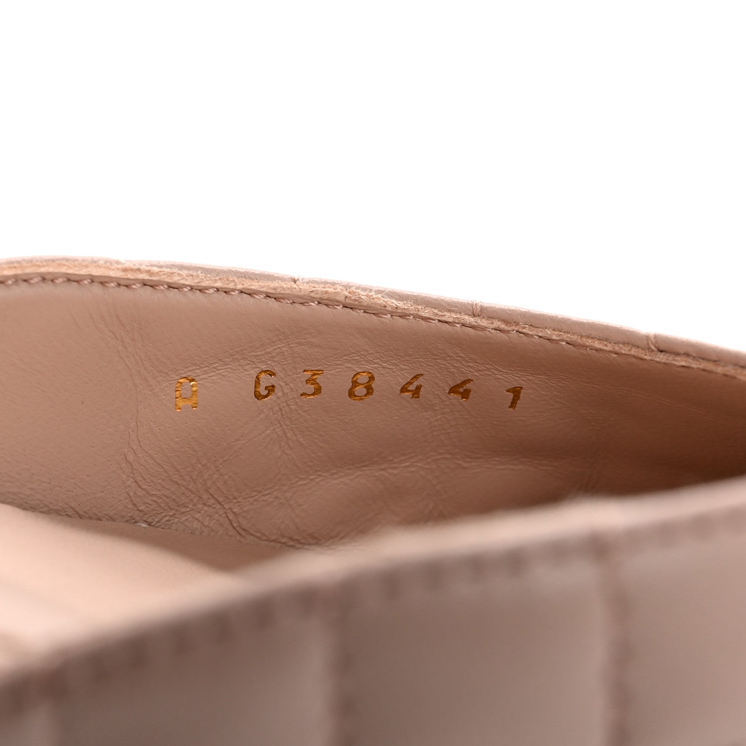 Chanel Patent Lambskin Quilted Cap Toe Ballerina Flats 38.5 Beige Black 9 of 10
