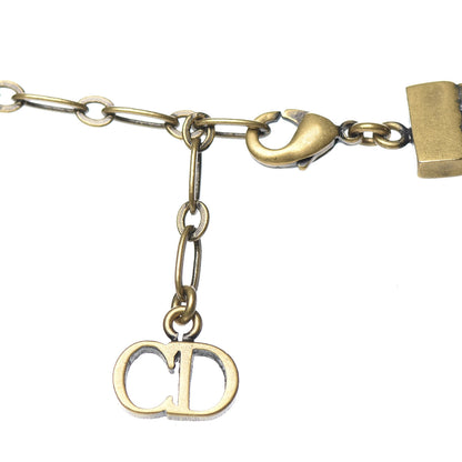 Christian Dior Metal Star Choker Necklace Aged Gold 4 of 4