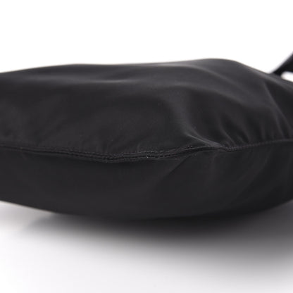 Prada Nylon Flat Messenger Bag Black 8 of 10