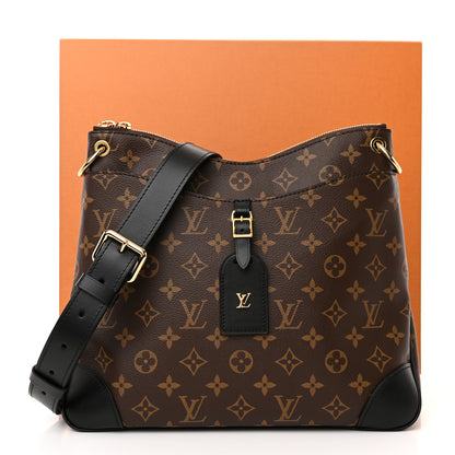 Louis Vuitton Monogram Odeon MM Black 10 of 10