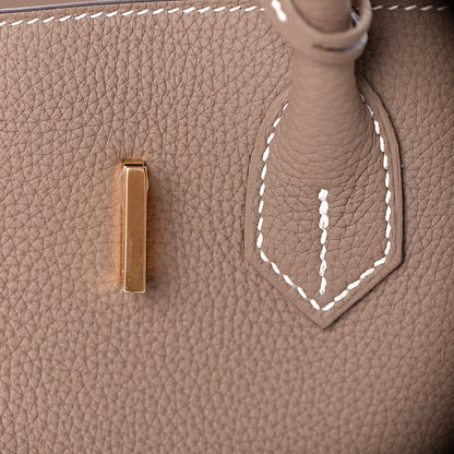 Hermes Togo Birkin 30 Etoupe 23 of 33