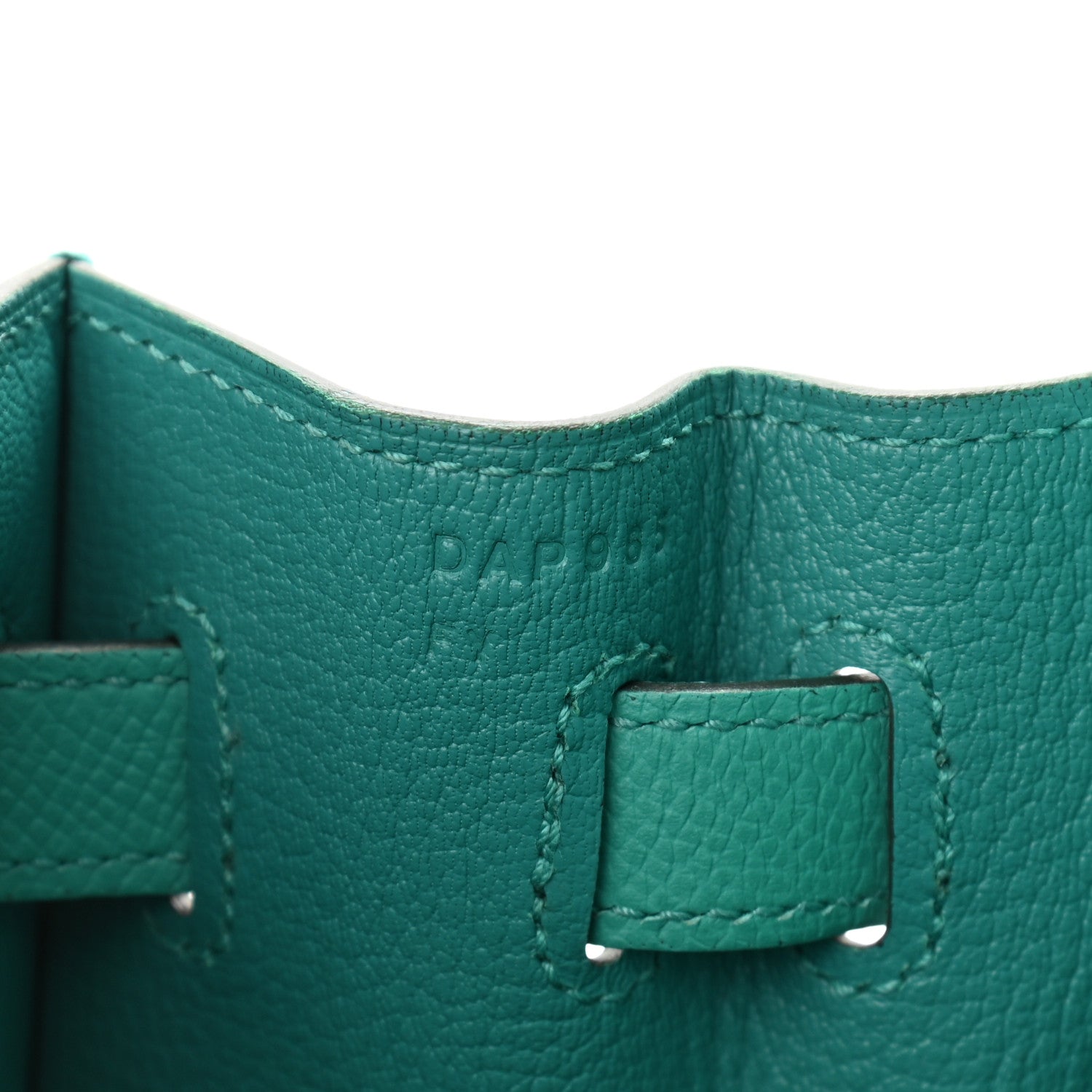 Hermes Epsom Kelly Sellier 32 Vert Verone 6 of 10