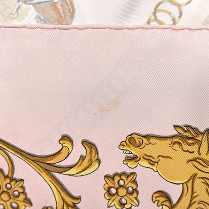 Hermes Silk La Promenade De Longchamps Scarf 90 5 of 8