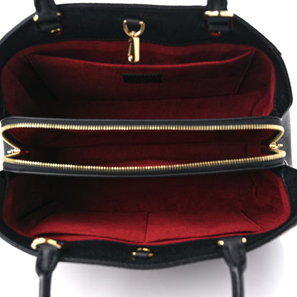 Louis Vuitton Empreinte Monogram Giant Montaigne MM Black Beige 5 of 9
