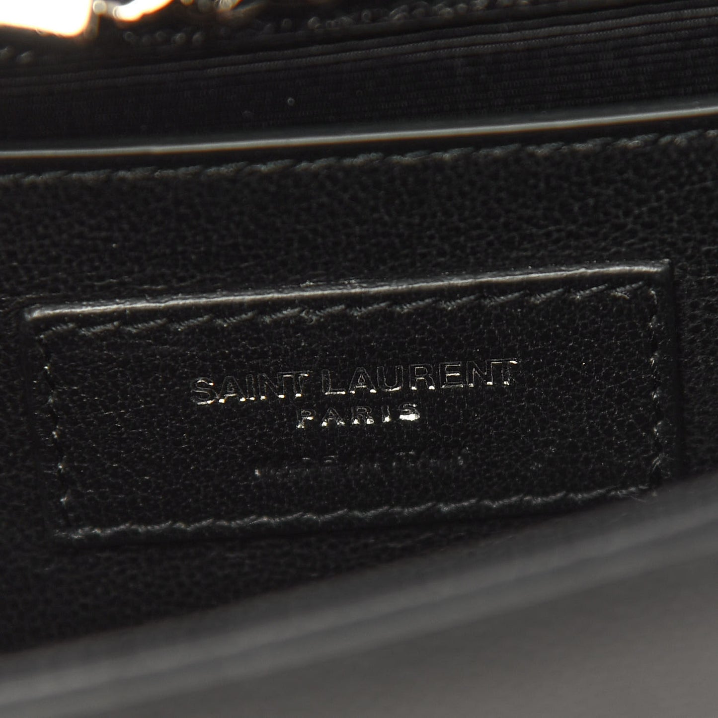 Grain De Poudre Small Monogram Kate Satchel Black