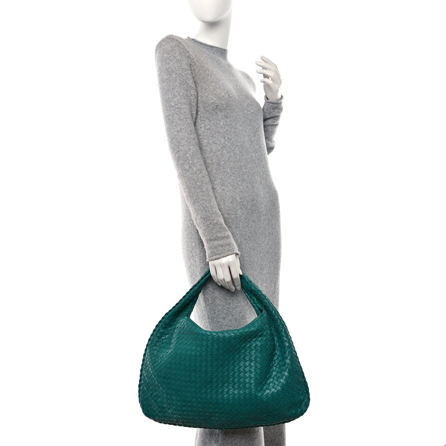 Bottega Veneta Nappa Intrecciato Large Veneta Hobo Lagoon 2 of 10