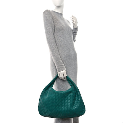 Bottega Veneta Nappa Intrecciato Large Veneta Hobo Lagoon 2 of 10