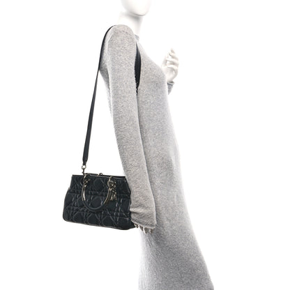 Christian Dior Lambskin Cannage The Lady 95.22 Black 2 of 10