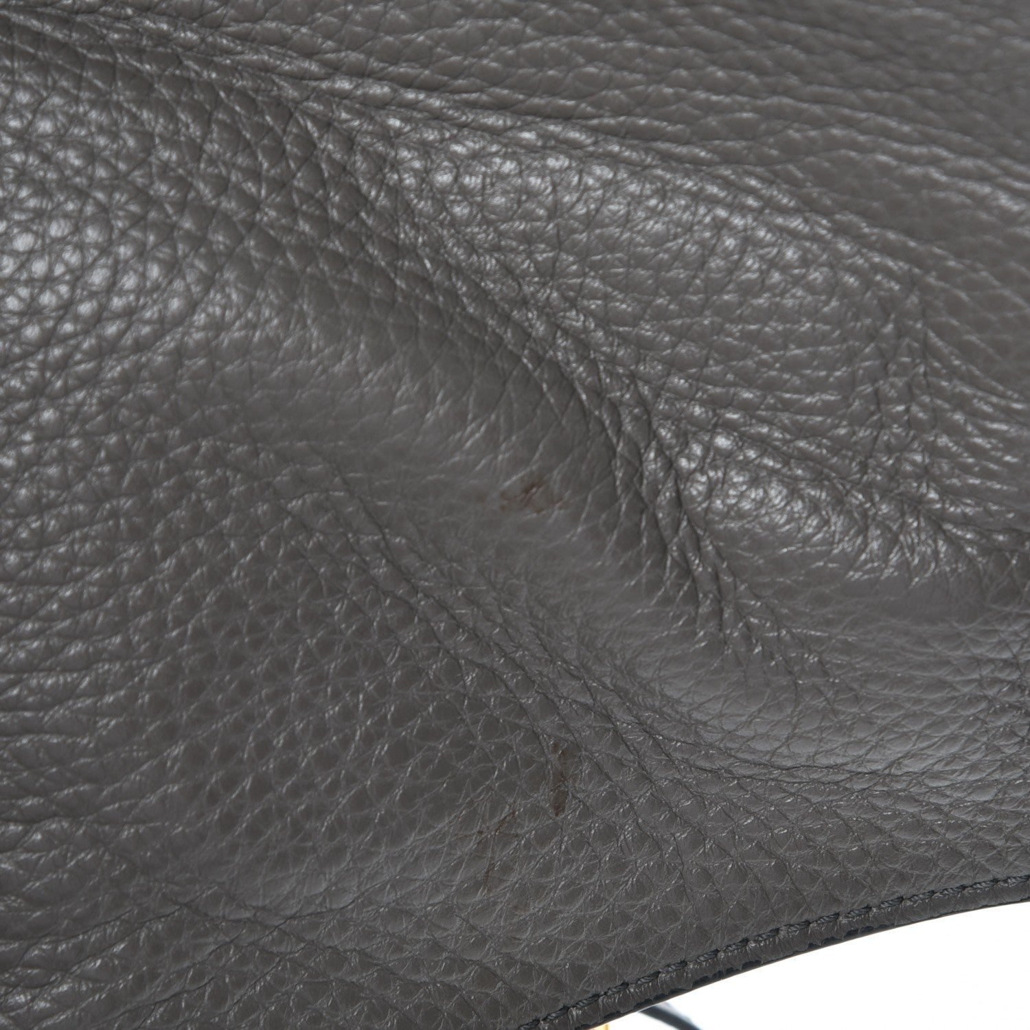 Tom Ford Pebbled Calfskin Alix Zip Hobo Dark Gray 7 of 11