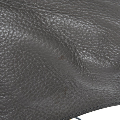 Tom Ford Pebbled Calfskin Alix Zip Hobo Dark Gray 7 of 11