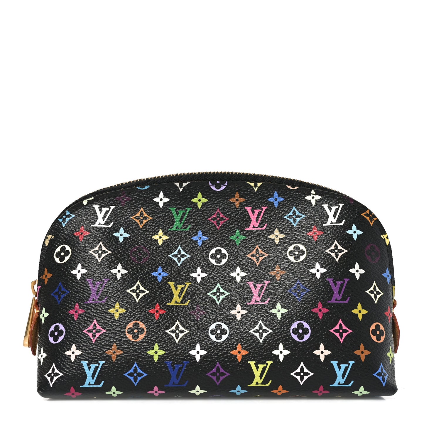 Monogram Multicolor Cosmetic Pouch Black Grenade