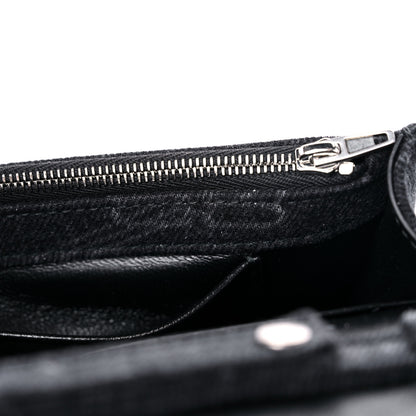 Balenciaga Denim BB Monogram Hourglass Chain Bag Black 9 of 9