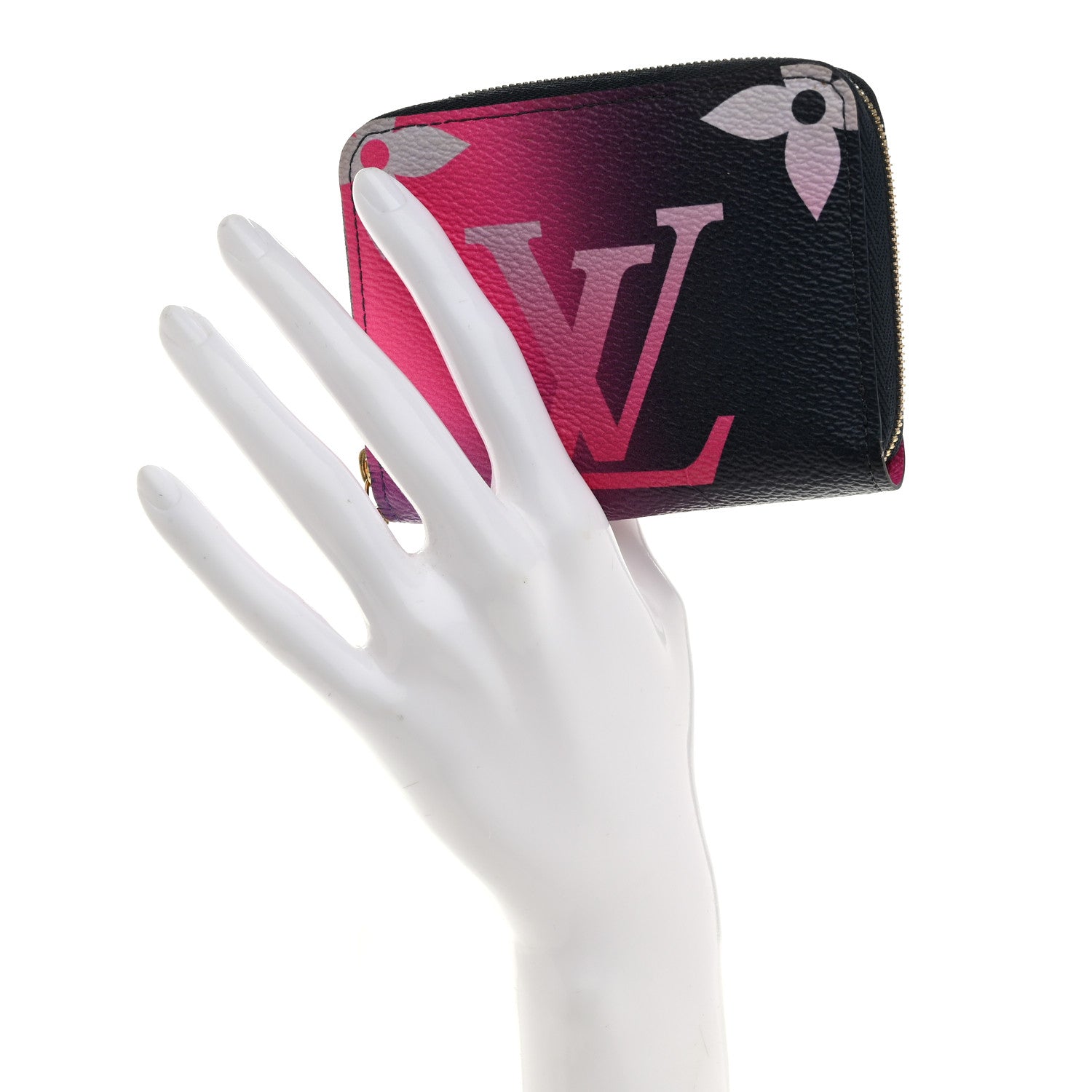 Louis Vuitton Monogram Giant Spring In The City Zippy Coin Purse Midnight Fuchsia 2 of 7