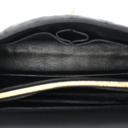 Chanel Caviar Lizard Quilted Small Coco Handle Flap Black 5 of 11