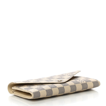 Louis Vuitton Damier Azur Josephine Wallet 4 of 9