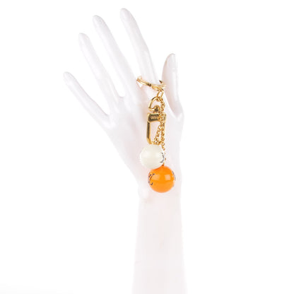 Louis Vuitton Halloween Jack and Lucie Key Holder Orange 2 of 5