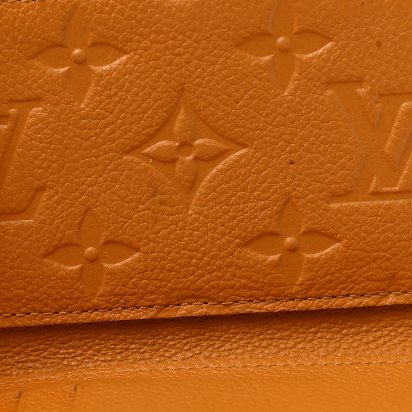 Empreinte Compact Curieuse Wallet Safran