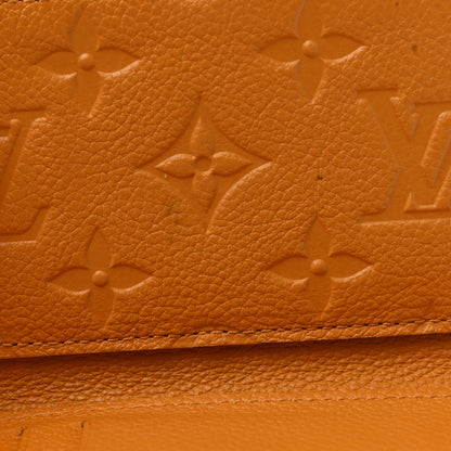 Louis Vuitton Empreinte Compact Curieuse Wallet Safran 8 of 10