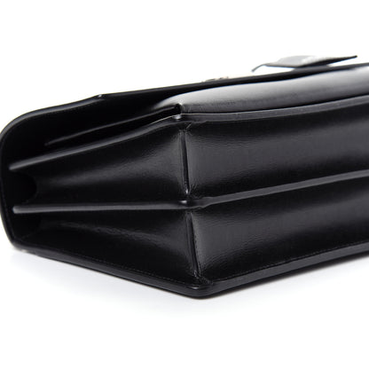 Saint Laurent Calfskin Medium Monogram Sunset Black 6 of 8