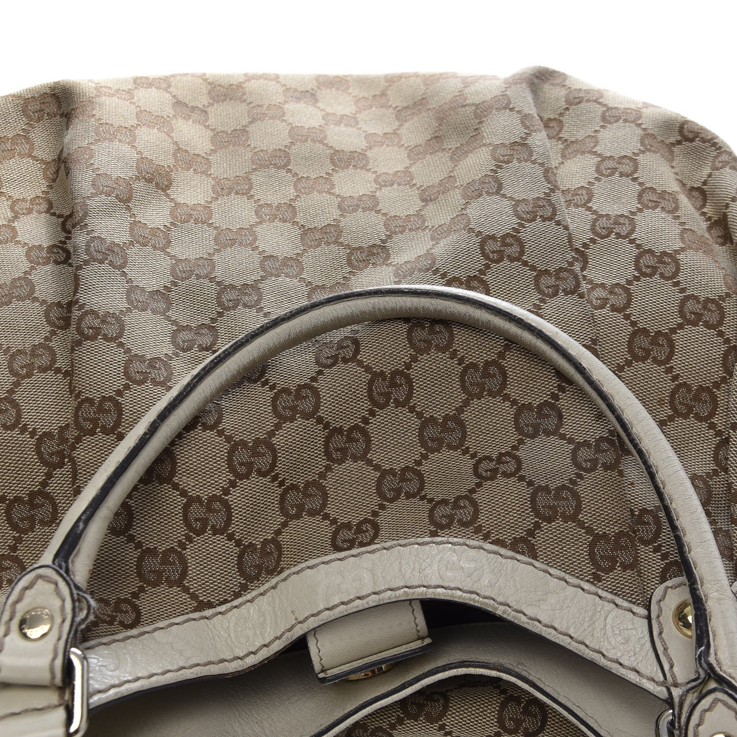 Gucci Monogram Large Sukey Tote Off White 19 of 26