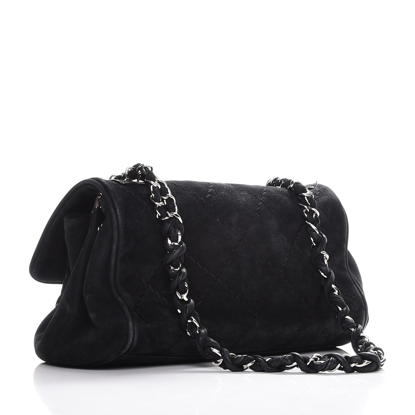 Suede Ultimate Stitch Flap Navy Blue