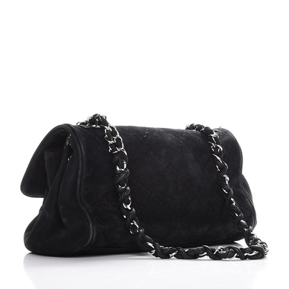 Chanel Suede Ultimate Stitch Flap Navy Blue 2 of 9