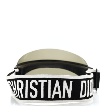 Christian Dior Mirrored DiorClub1 Sun Visor Black 5 of 10