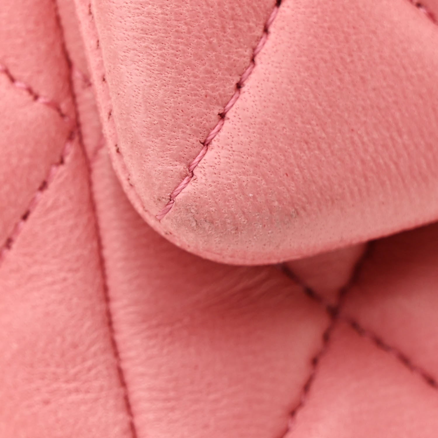 Chanel Lambskin Quilted Valentine Charms Medium Single Flap Pink 13 of 13