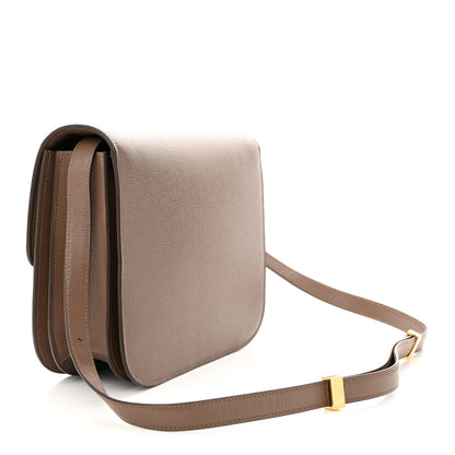 Celine Liege Calfskin Medium Classic Box Flap Bag Taupe 3 of 10