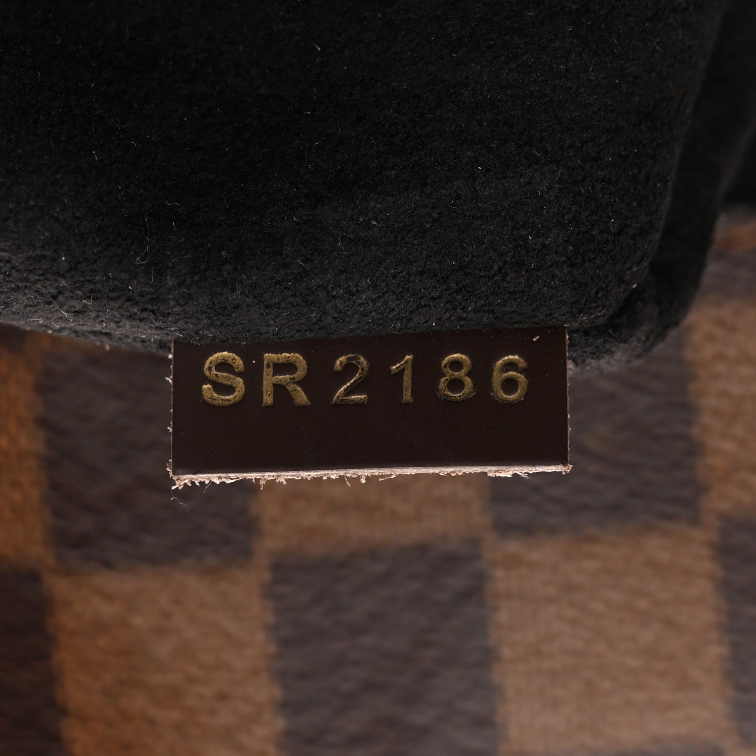 Louis Vuitton Cuir Taurillon Damier Ebene Normandy Black 8 of 11