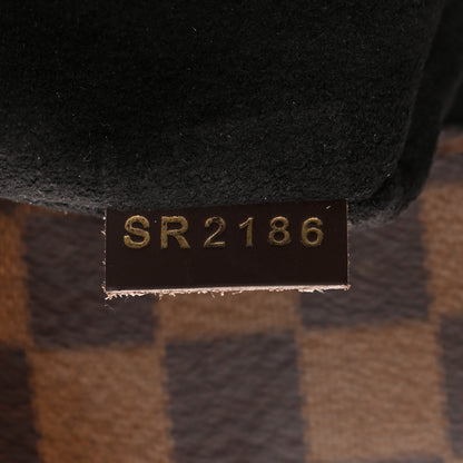Louis Vuitton Cuir Taurillon Damier Ebene Normandy Black 8 of 11