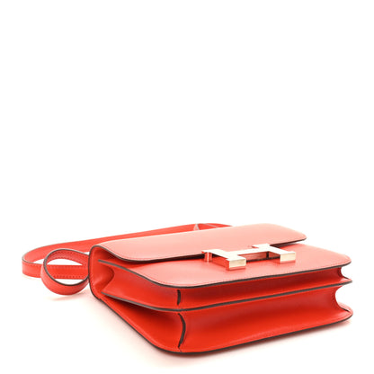 Hermes Tadelakt Constance 18 Capucine 4 of 12