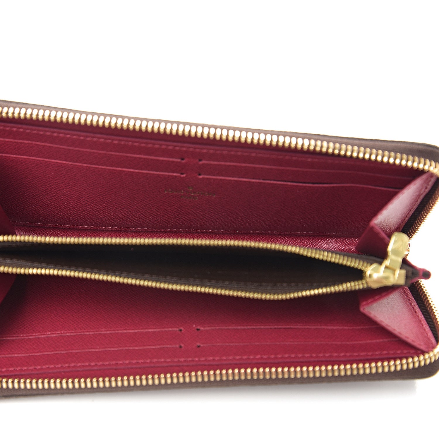 Louis Vuitton Monogram Clemence Wallet Fuchsia 4 of 6
