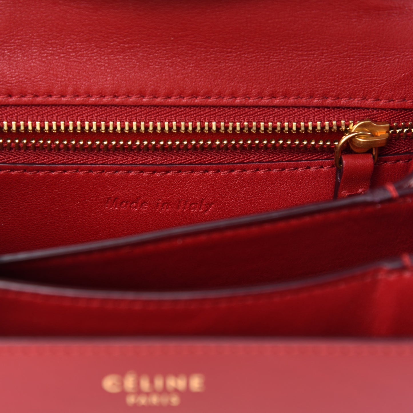 Smooth Calfskin Small Classic Box Flap Bag Red
