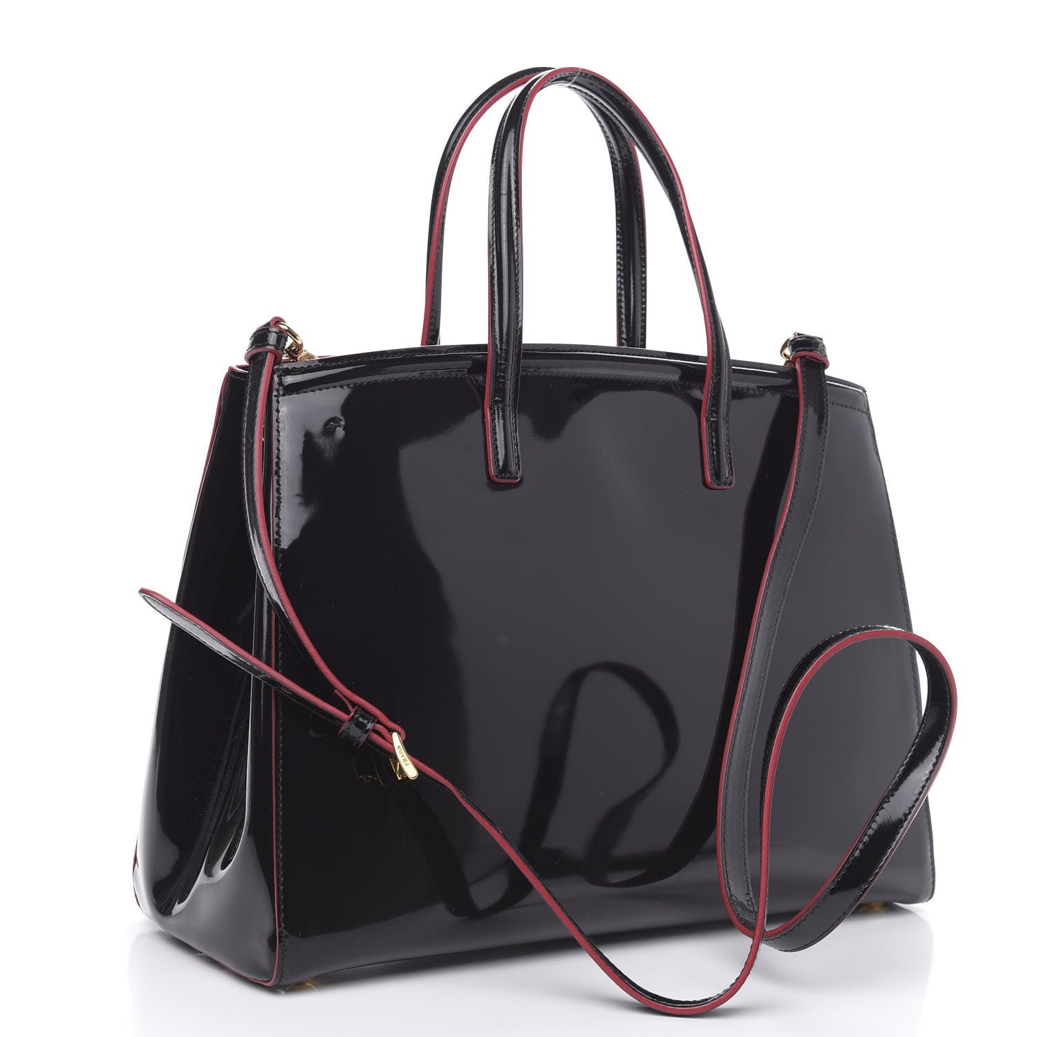 Prada Spazzolato Tote Black 3 of 10