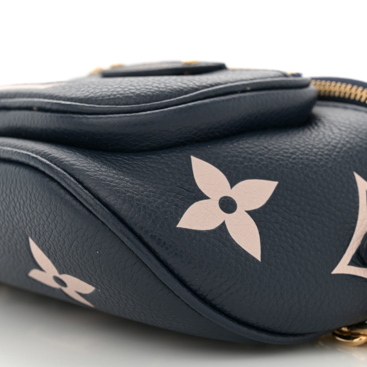 Louis Vuitton Empreinte Monogram Giant Mini By The Pool Bumbag Blue Beige 9 of 10