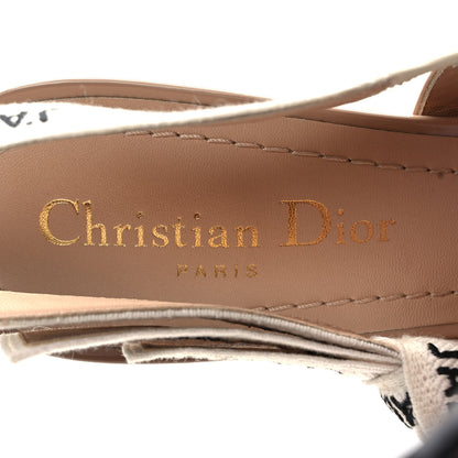 Christian Dior Patent Ribbon J'Adior Slingback 100mm Pumps 37 Nude 7 of 7
