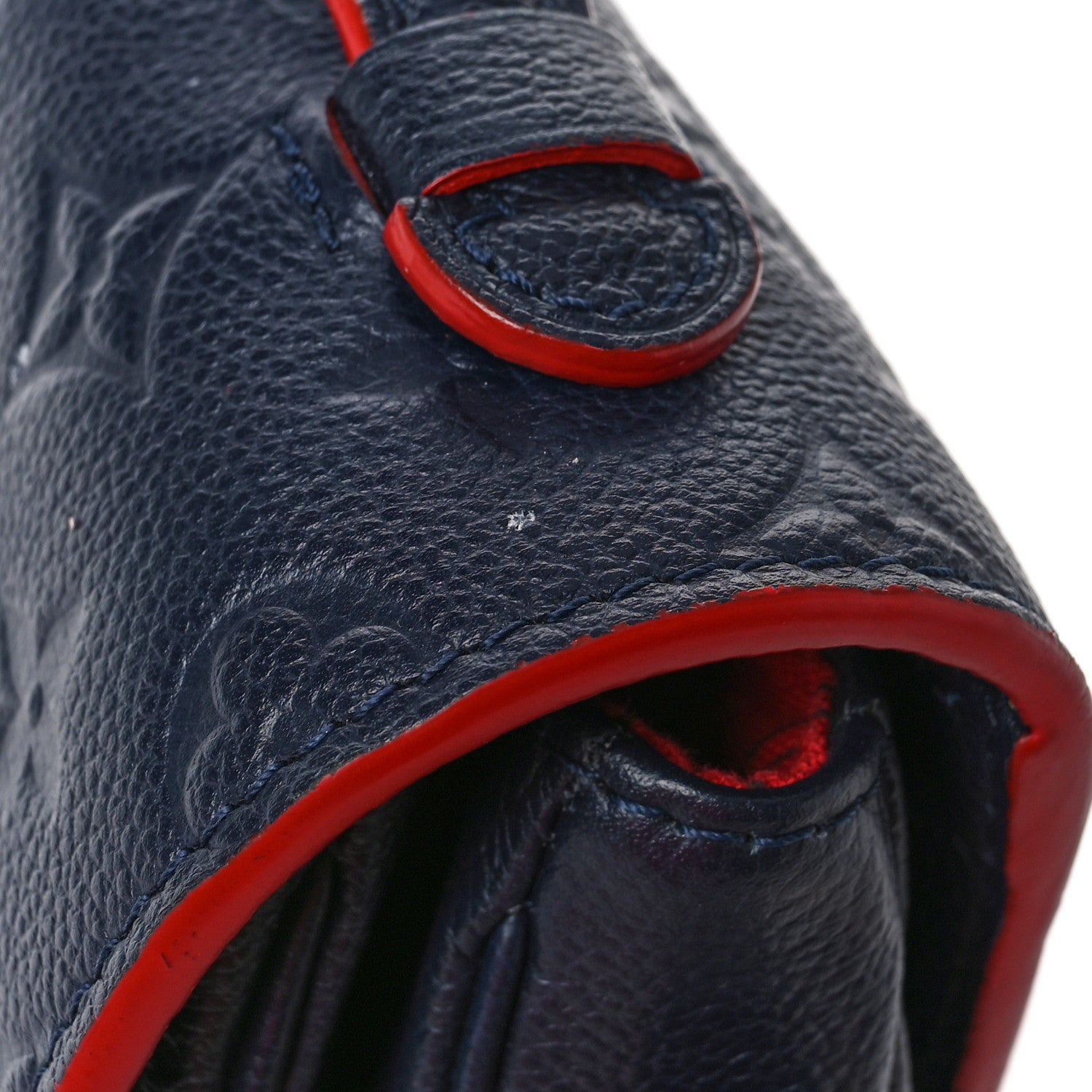 Louis Vuitton Empreinte Pochette Metis Marine Rouge 10 of 14