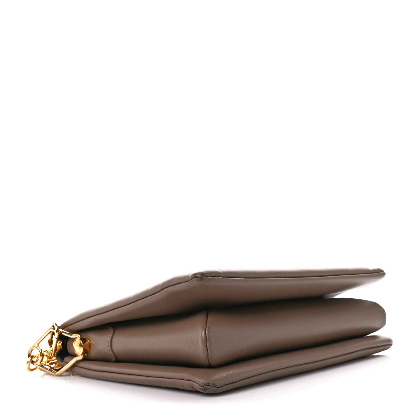 Lambskin Embossed Monogram Coussin PM Taupe