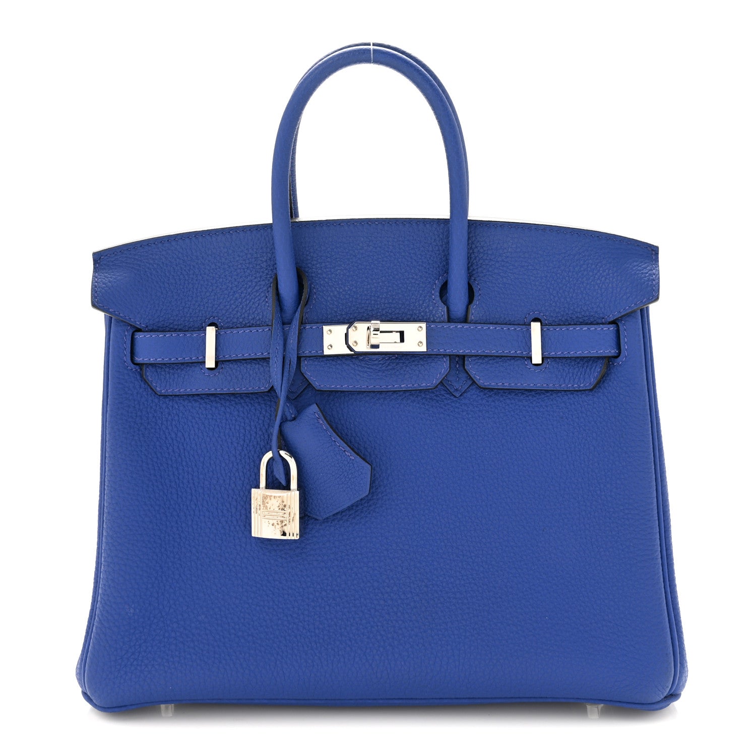Hermes Togo Birkin 25 Bleu Electrique 1 of 11